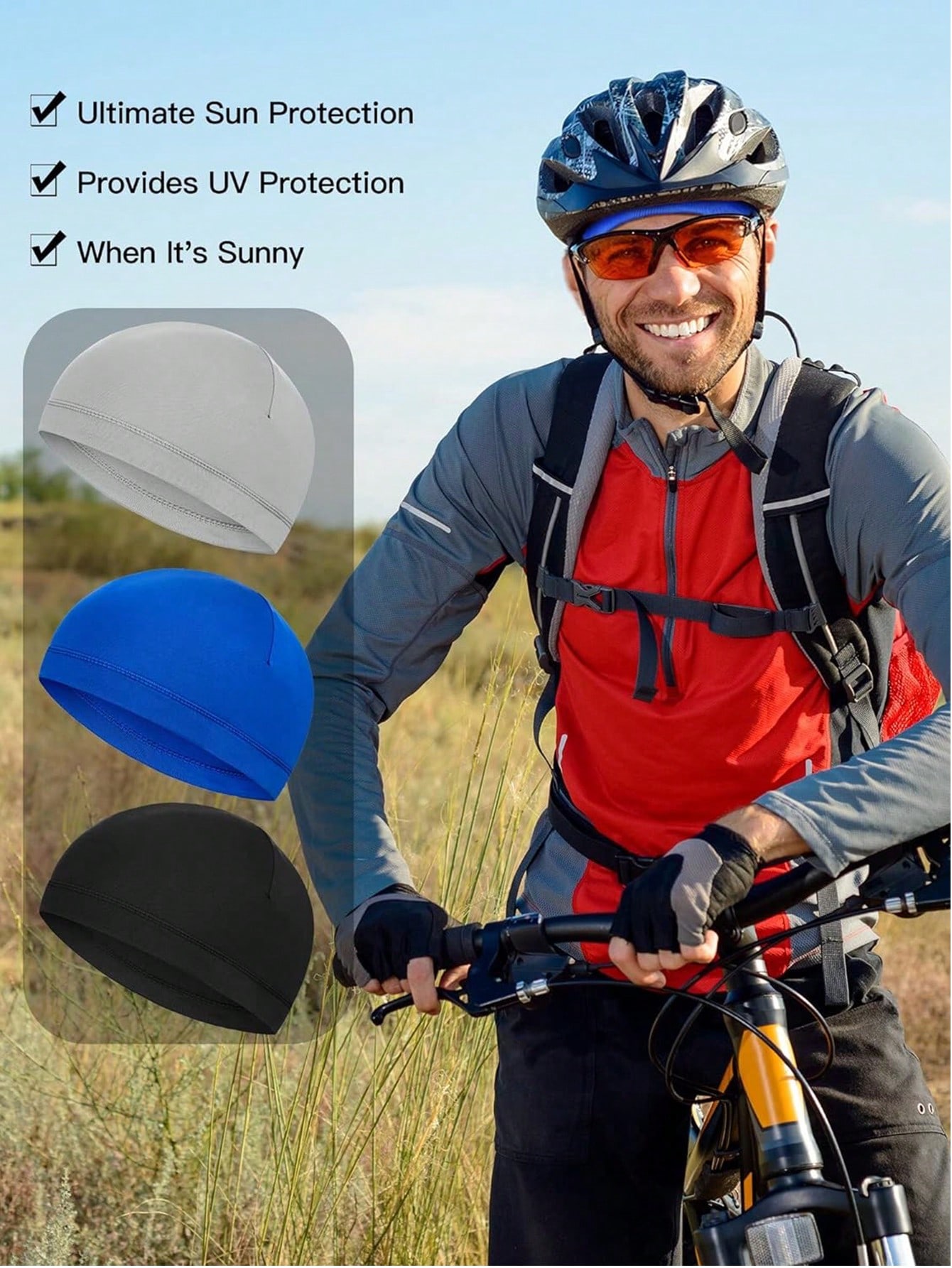 1개입 스컬 캡 헬멧 라이너 땀 흡수 캡 러닝 모자 사 - Skull Cap Helmet Liner 리뷰 및 가격