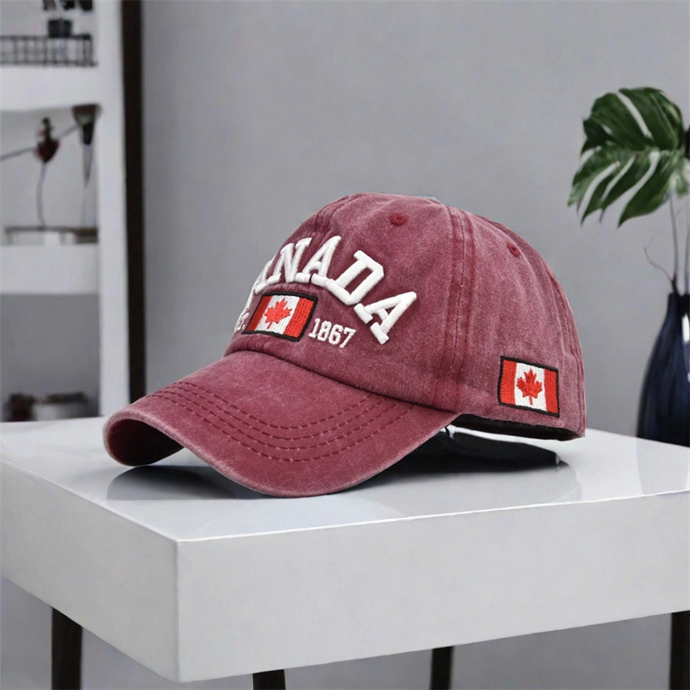 캐나다 야구 모자 메이플 리프 야구 모자 통기성 조절  - Dad Hat Cotton 리뷰 및 가격