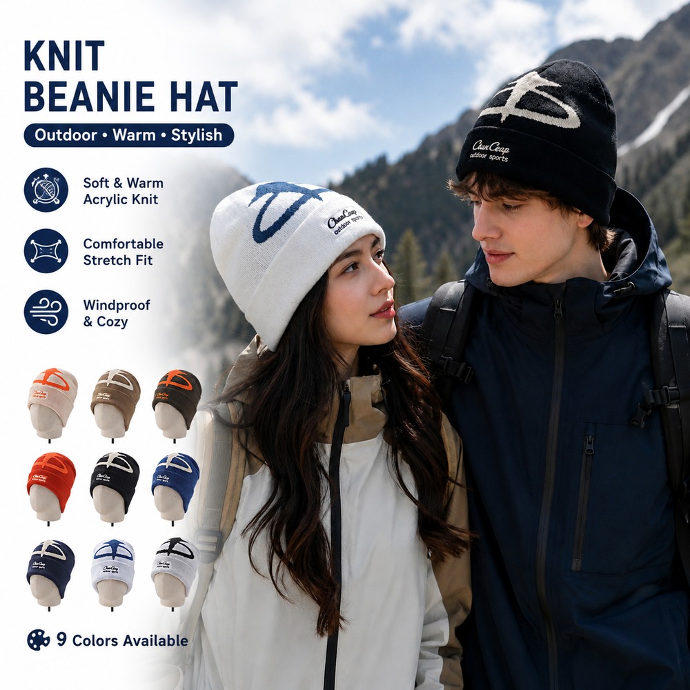 남녀공용 겨울 니트 비니 모자 따뜻하고 부드러운 신축성 - Beanie Cuffed Knit 리뷰 및 가격