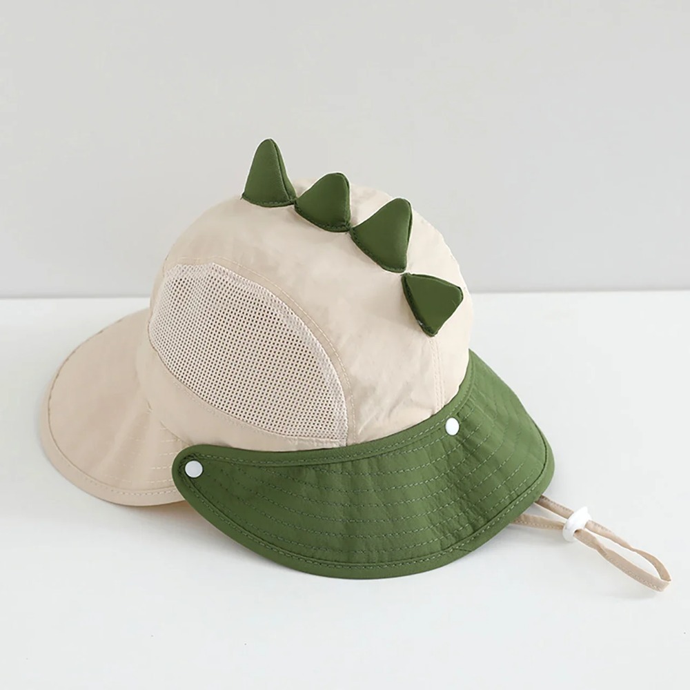 귀여운 만화 캐릭터 아기 비치 모자, 곰/토끼 귀 디자 - Bucket Hat Cotton 리뷰 및 가격