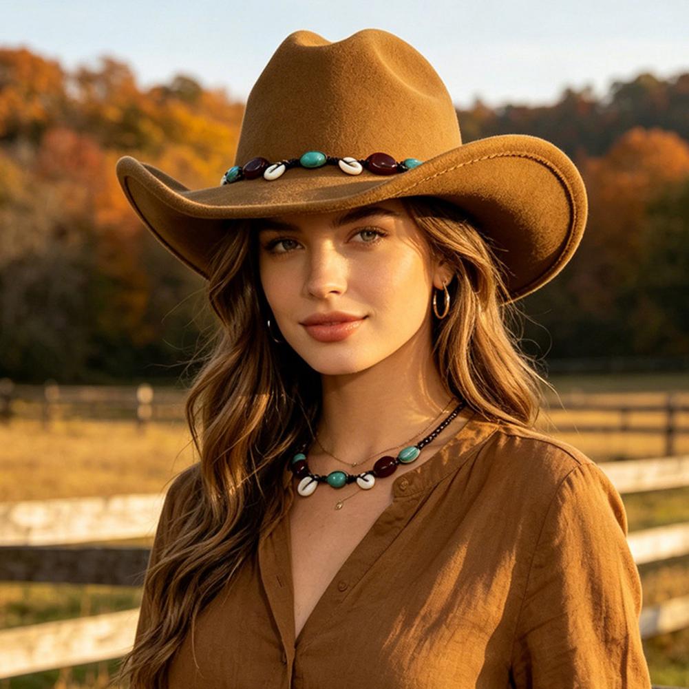 울 펠트 페도라, 남녀공용 웨스턴 카우보이 모자, 레트 - Fedora Hat Wool 리뷰 및 가격